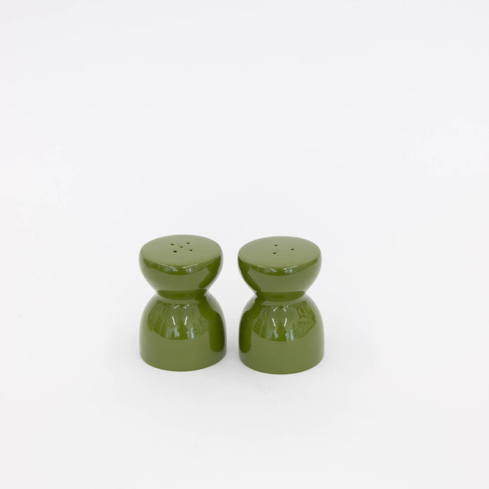 101 60's, Salt and Pepper Shaker - Olive green | Tortoise General Store