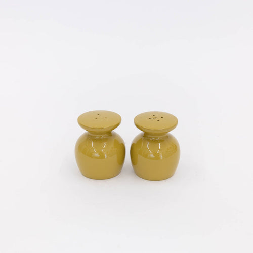 104 60's, Salt and Pepper Shaker - Mustard 2 | Tortoise General Store