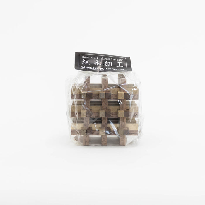 118 70's, Braided Wood Puzzle - Kiyomizu Kumiki | Tortoise General Store