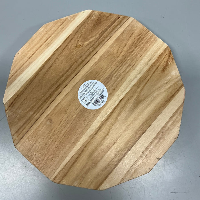 15" Bleached Wood Tray - Threshold™