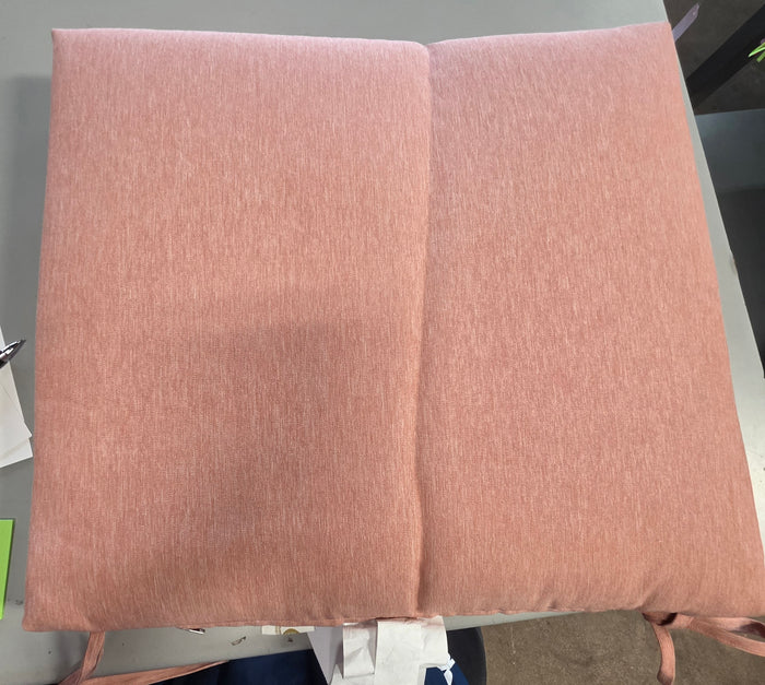 18"x20" Solid Woven Outdoor Chair Seat Cushion Melon - Threshold™