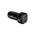 30W Dual USB-C 12V Car Charger