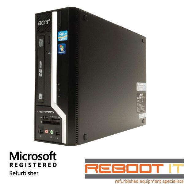 Acer Veriton X6620G Core i3 3220 3.3GHz 4GB 500GB DVD Win 7 Pro Desktop PC
