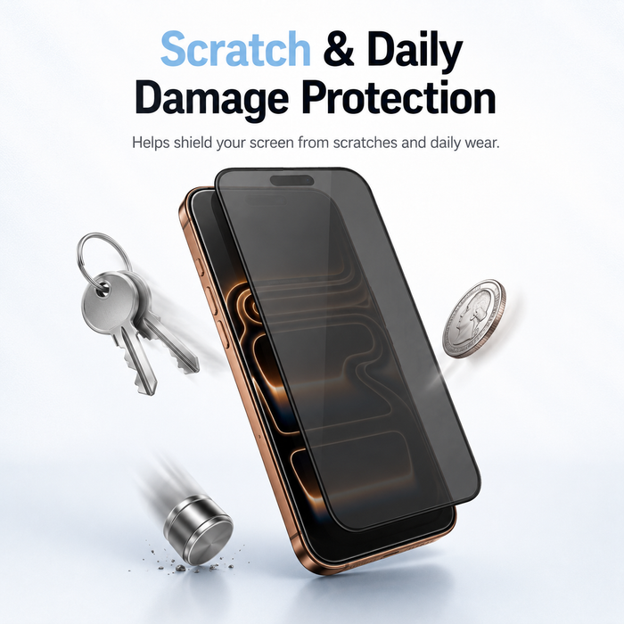 Anty-spy 360° Privacy Tempered Glass for iPhone 14