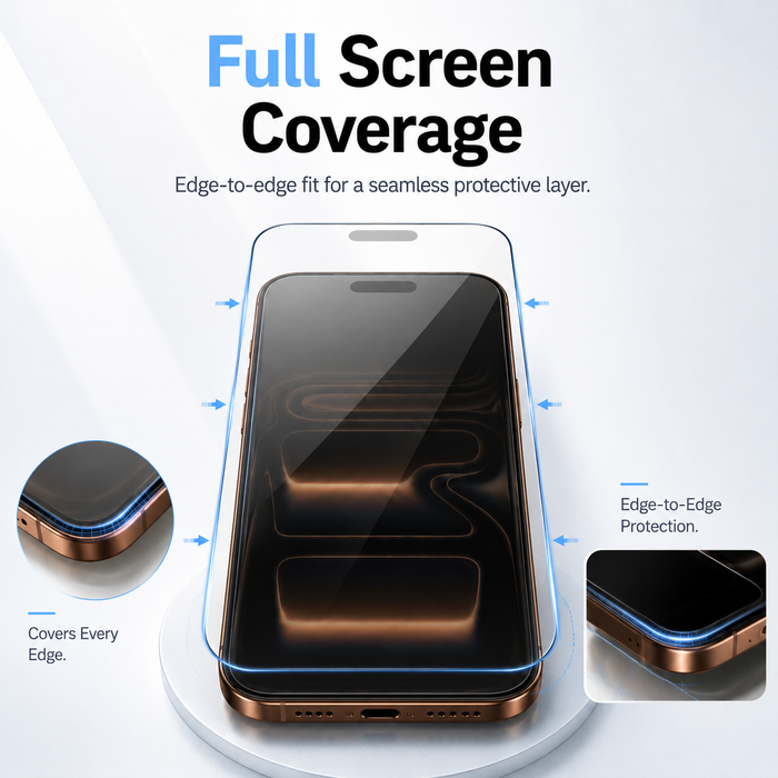Anty-spy 360° Privacy Tempered Glass for iPhone 15