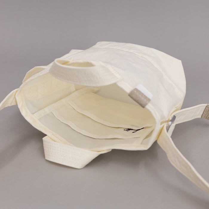 ANUNFOLD Side Pocket Mini Bag - White | Tortoise General Store