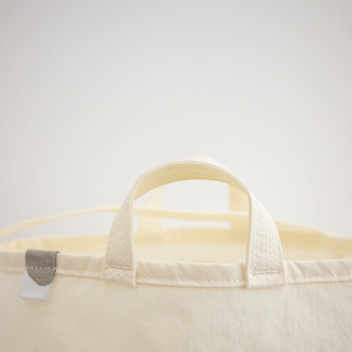 ANUNFOLD Side Pocket Tote Bag PT - White | Tortoise General Store