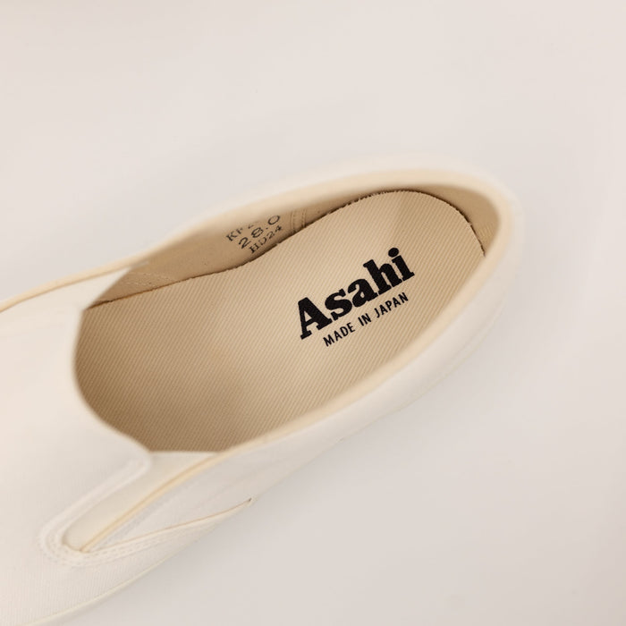 Asahi Deck Slip-On White Shoes | Tortoise General Store