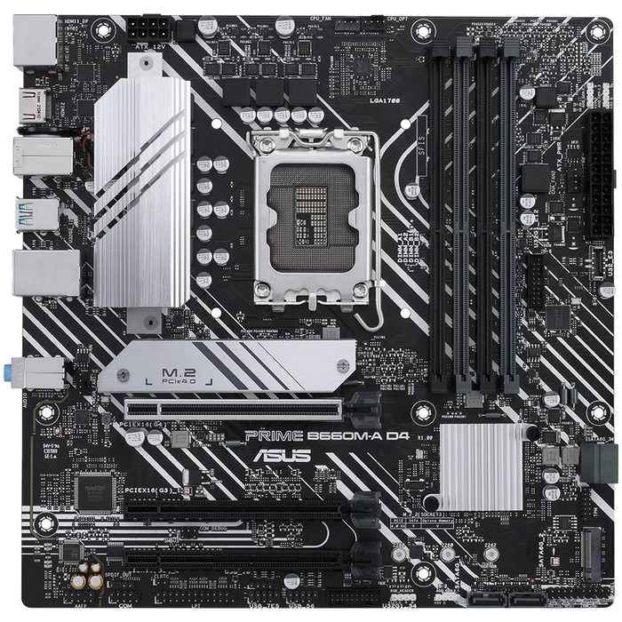 ASUS PRIME B660M-A D4-CSM LGA1700 mATX MB – alternate product view 2