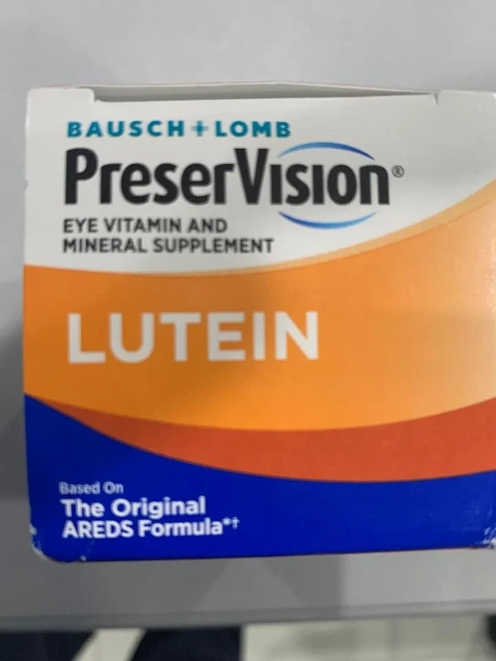 Bausch & Lomb PreserVision AREDS Lutein Eye supplement 120 Softgels (Pack Of 2)