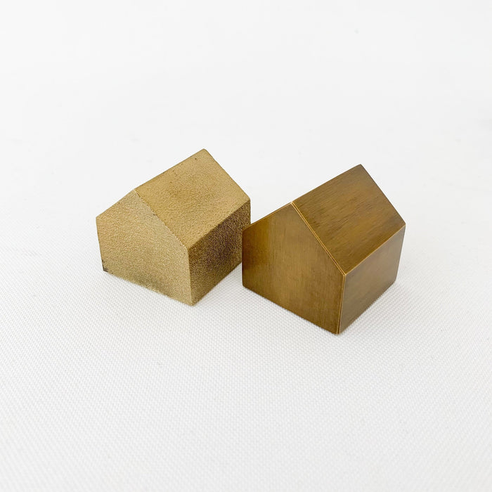 Brass House Paperweight - tortoise general store