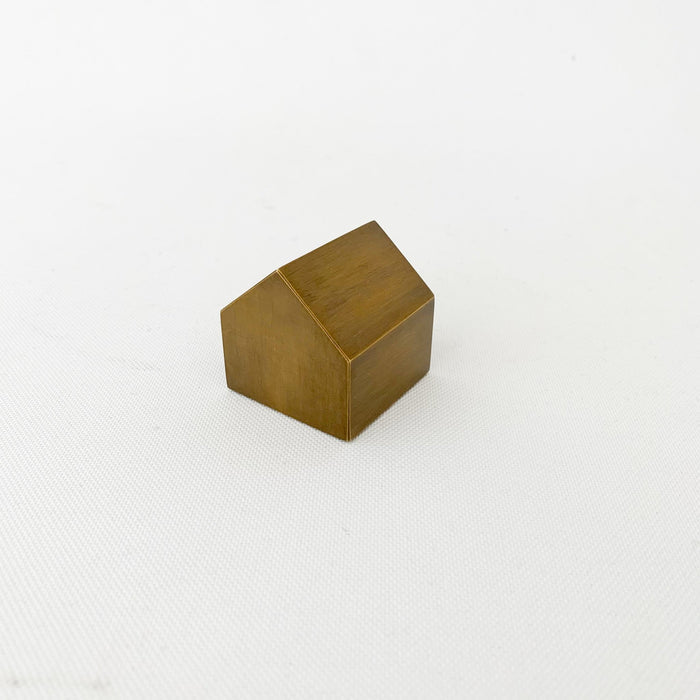 Brass House Paperweight - tortoise general store