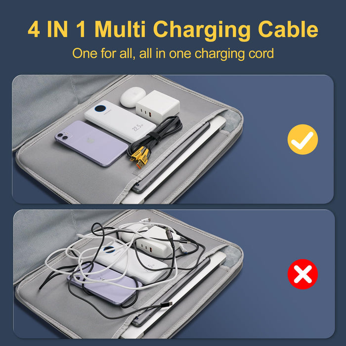 Cavo di ricarica rapida universale 4 in 1