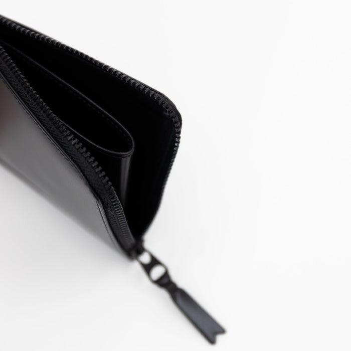 CDG Zip-Around Very Black Wallet | Tortoise General Store