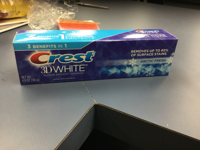 Crest 3D White Toothpaste
