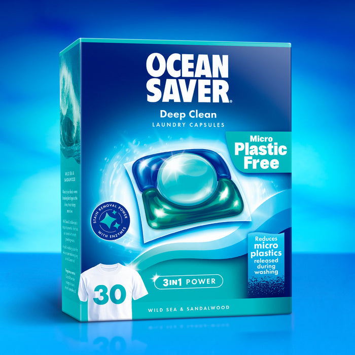 Deep Clean Laundry Capsules +enzymes (30 Wash)
