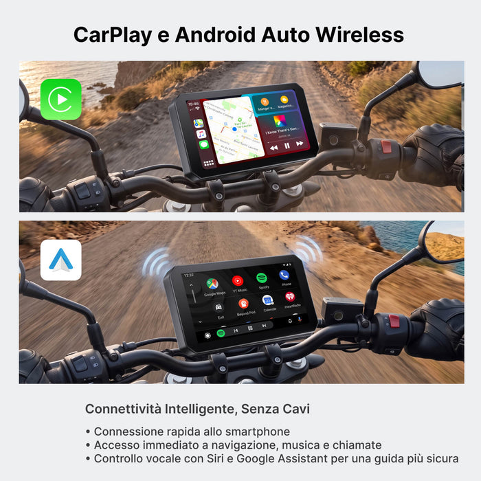 Display per Moto Ottocast da 5 Pollici