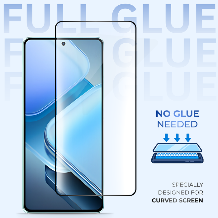 Edge Fusion Full Glue Glass for iQOO T3 Pro