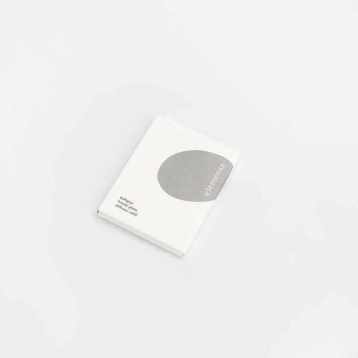 Elemense KOHGOU Hinoki Plate Diffuser Refill | Tortoise General Store