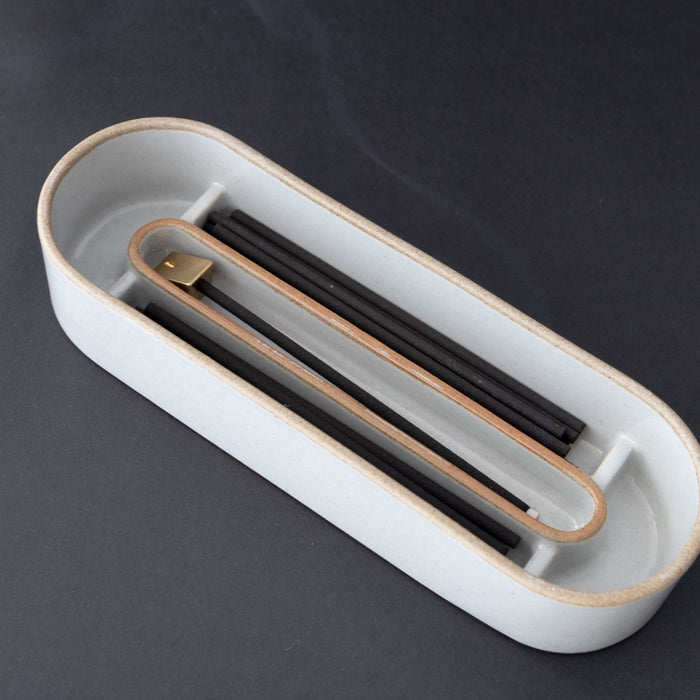 Elemense x Hasami Porcelain Incense Burner - tortoise general store