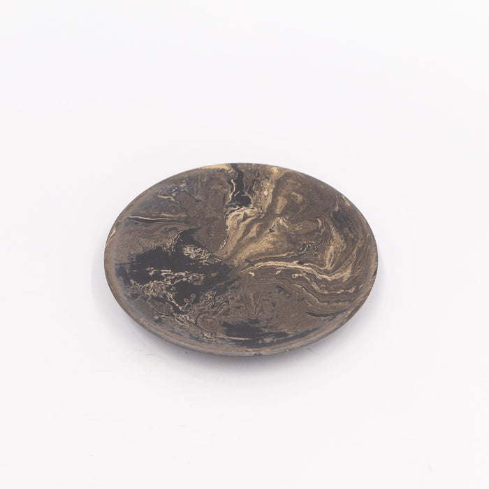 Gena Kuwan Ceramic Plate - Black | Tortoise General Store