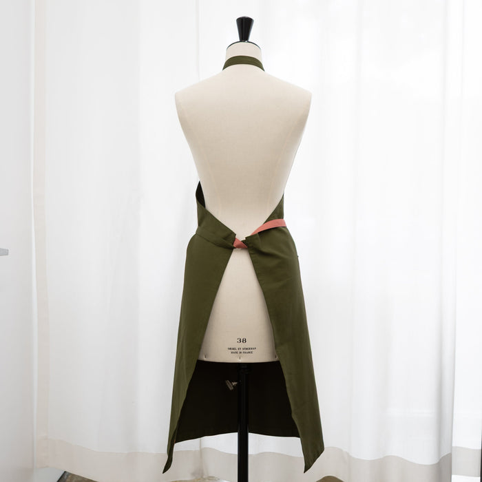 G.K.P. Front - tie Apron & Slip - On Long Apron | Tortoise General Store