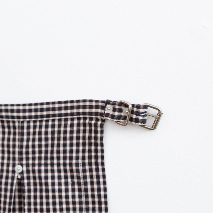 Hakui Bib Apron - Gingham Check | Tortoise General Store