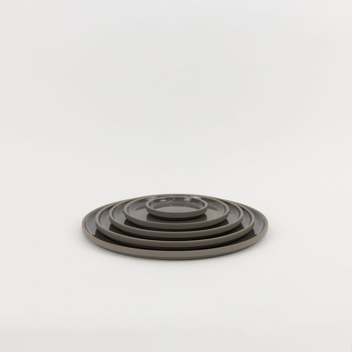 HDG104 - Plate / Lid Dark Gray ø 8.5/8" | Tortoise General Store