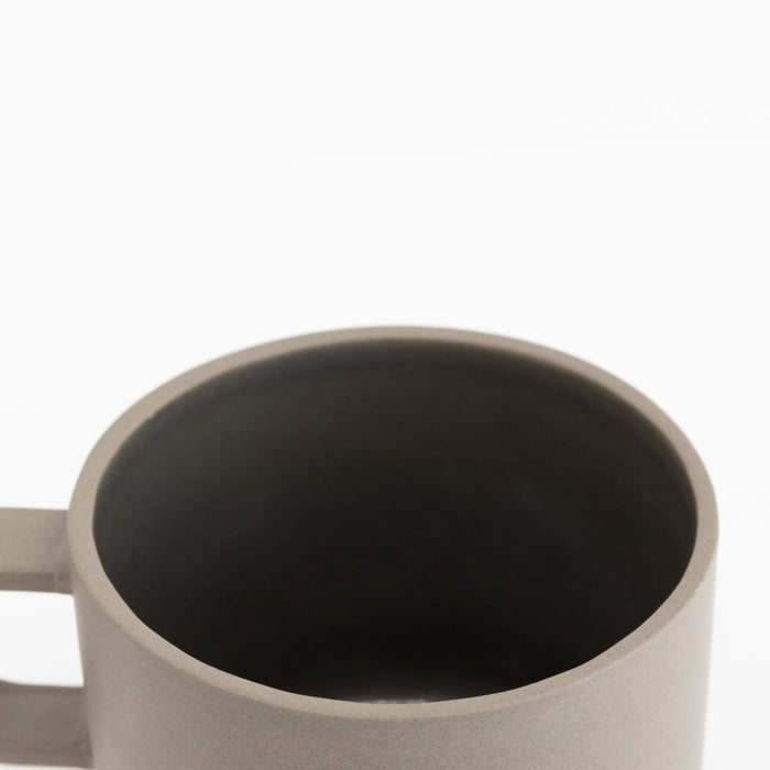 HDG120 - Mug Dark Gray Medium ø 3.3/8" | Tortoise General Store