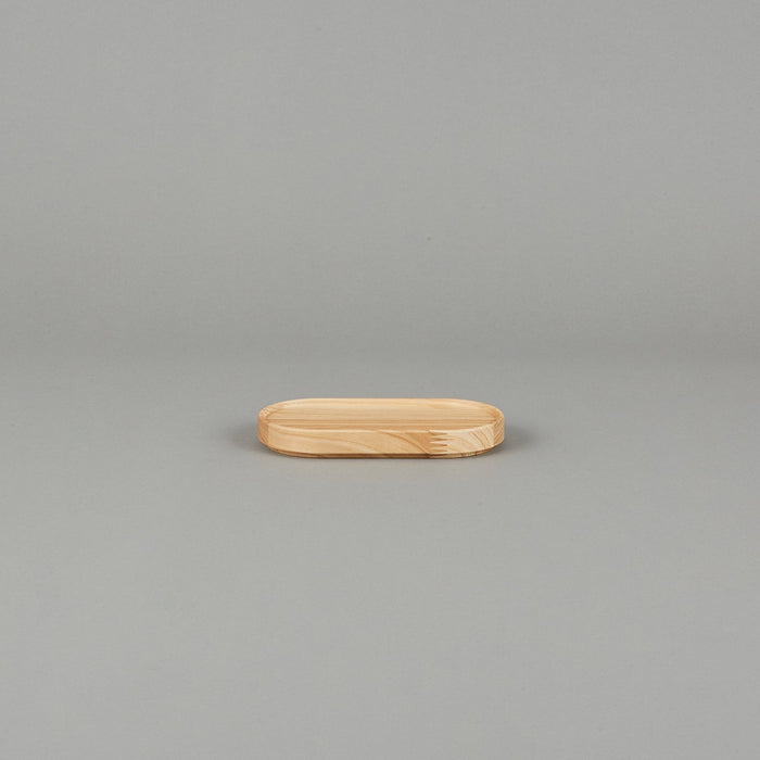 Hasami Porcelain - Tray / Lid Ash 3.3/8" x 6.3/4" | Tortoise General Store