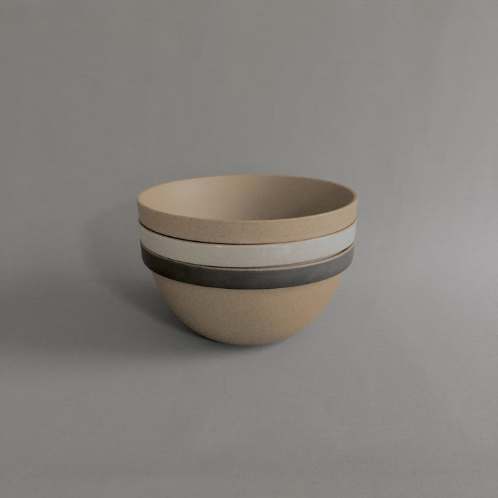 HPB047 Black Deep Round Bowl - tortoise general store