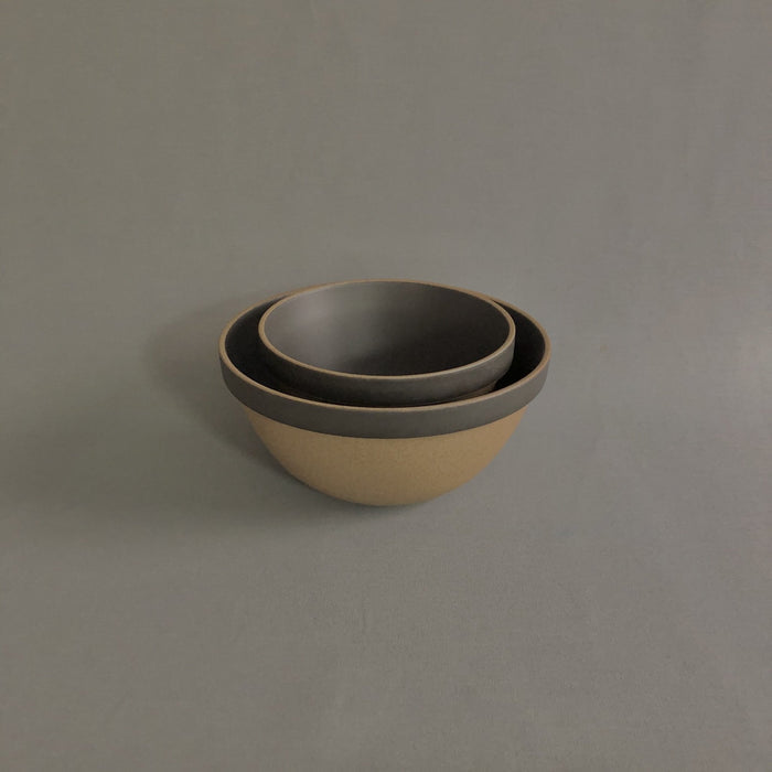 HPB047 Black Deep Round Bowl - tortoise general store