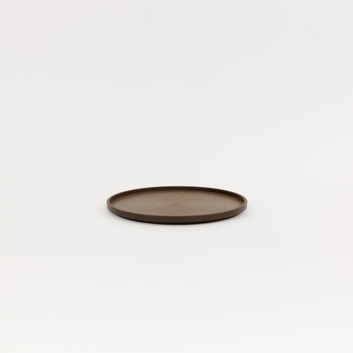 HRN124 - Tray / Lid Dark Brown ø 7.3/8" | Tortoise General Store