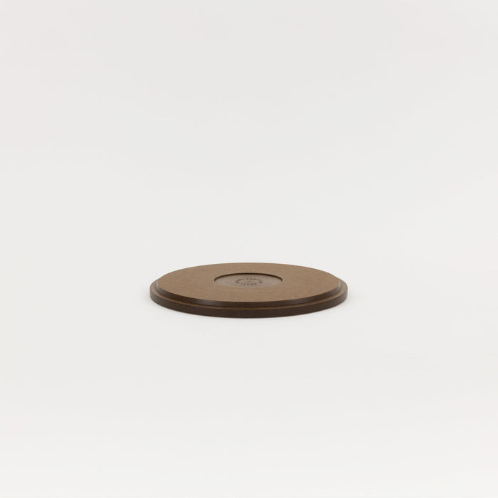 HRN124 - Tray / Lid Dark Brown ø 7.3/8" | Tortoise General Store