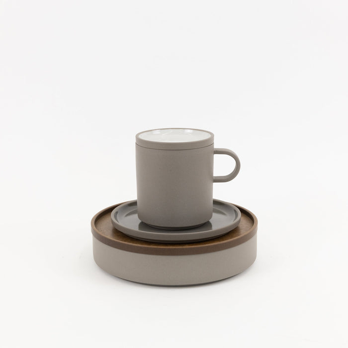 HRN124 - Tray / Lid Dark Brown ø 7.3/8" | Tortoise General Store