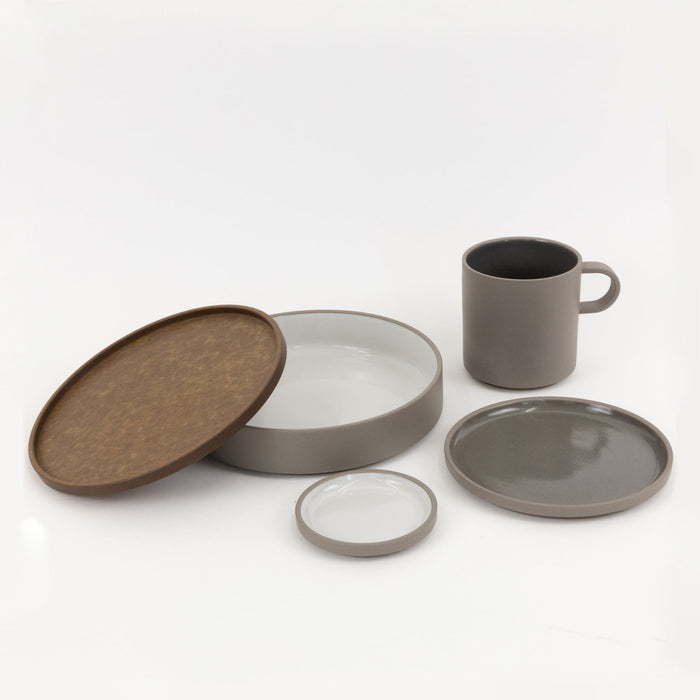HRN124 - Tray / Lid Dark Brown ø 7.3/8" | Tortoise General Store