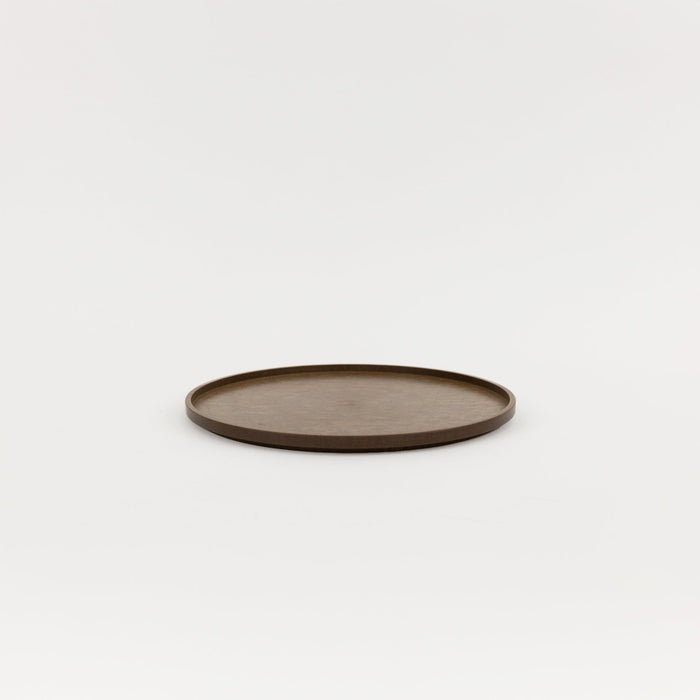 HRN125 - Tray / Lid Dark Brown ø 8.5/8" | Tortoise General Store