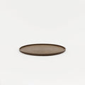 HRN126 - Tray / Lid Dark Brown ø 10" | Tortoise General Store