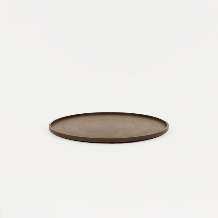 HRN126 - Tray / Lid Dark Brown ø 10" | Tortoise General Store