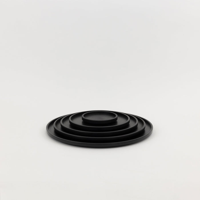 HRS123 - Tray / Lid Black ø 5.5/8" | Tortoise General Store