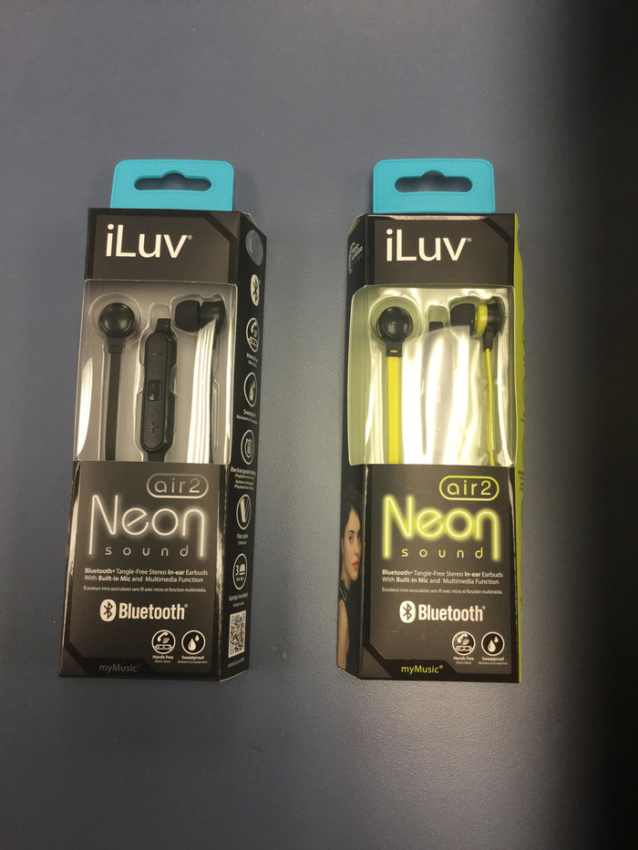 ILuv Bluetooth earbuds