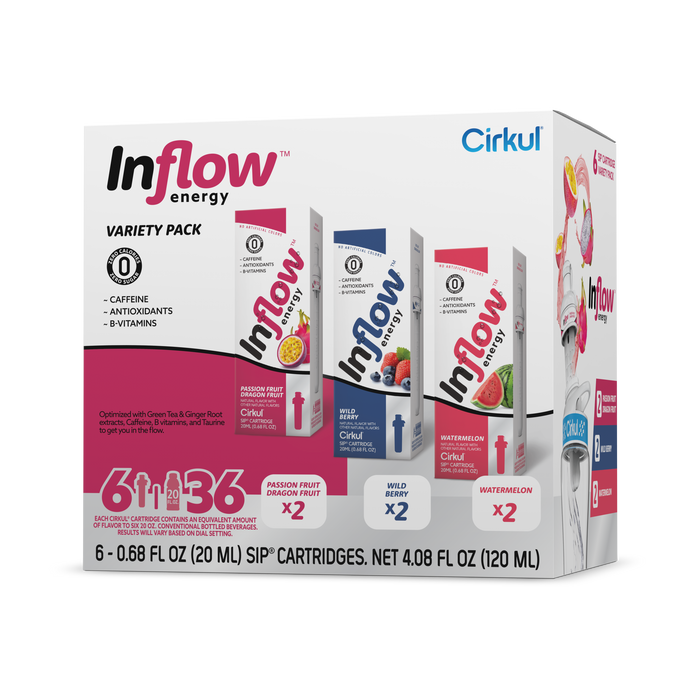 Inflow Energy® 6-Pack Variety Pack