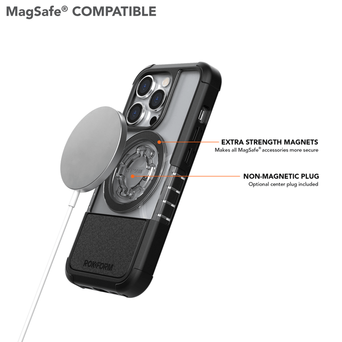 Magnetic iPhone 14 Pro Crystal Case, MagSafe® Compatible