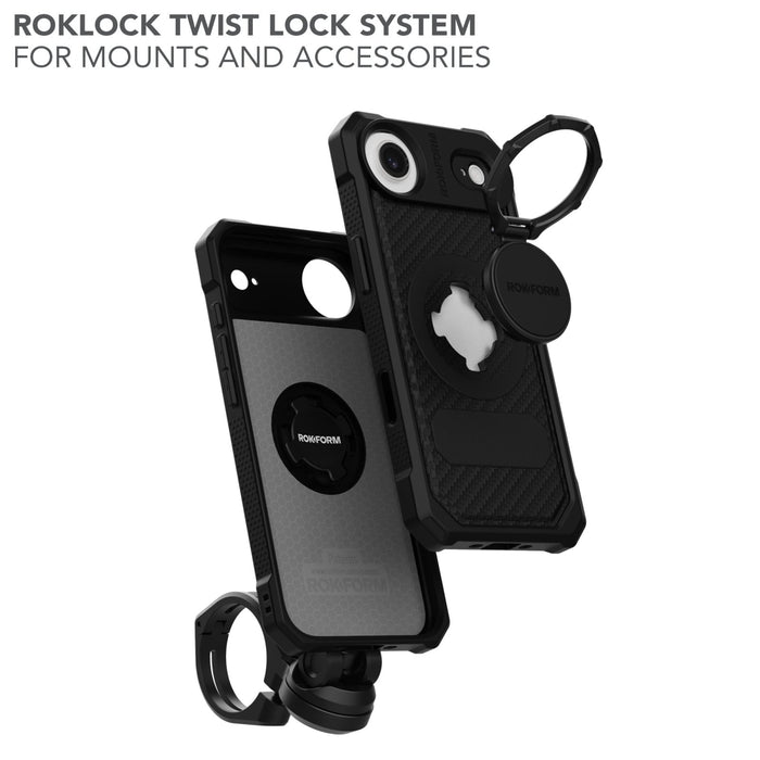 iPhone 17 Air Rugged Case with Roklock Twist Lock System for Mounts and Accessories