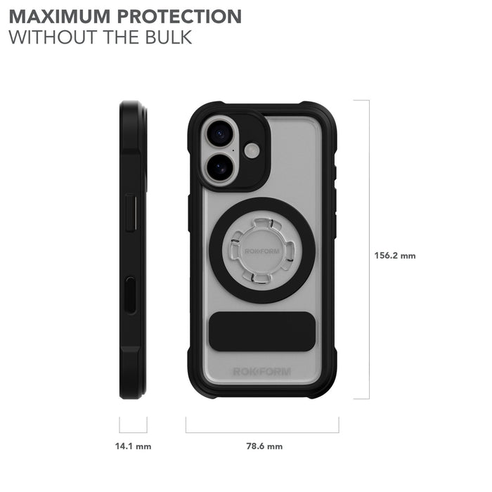 iPhone 17 Crystal Case with Maximum Protection without the Bulk