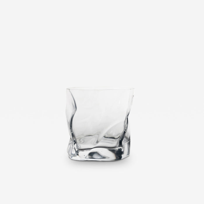 Kimura Crumple Glass - Clear | Tortoise General Store