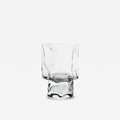 Kimura Crumple Stemmed Glass - Clear | Tortoise General Store