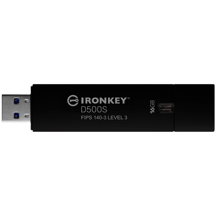 KINGSTON 16GB IronKey D500S FIPS 140-3 Lvl 3 (Pending) AES-256 – alternate product view 2