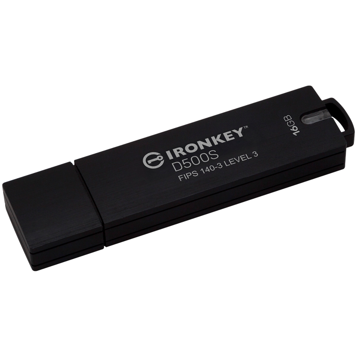 KINGSTON 16GB IronKey D500S FIPS 140-3 Lvl 3 (Pending) AES-256 – alternate product view 3