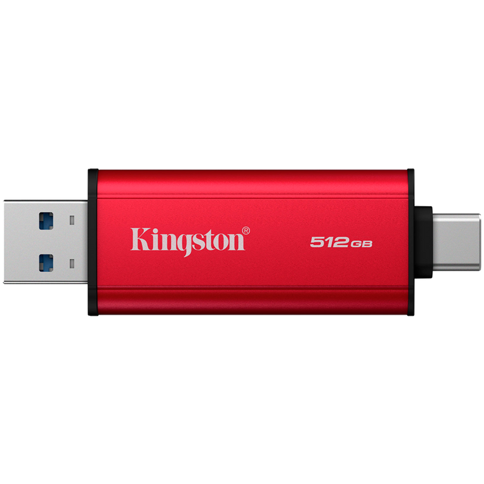 Kingston 512GB Dual USB-A/C Portable SSD, Up to 1050MB/s USB 3.2 Gen 2 – alternate product view 2